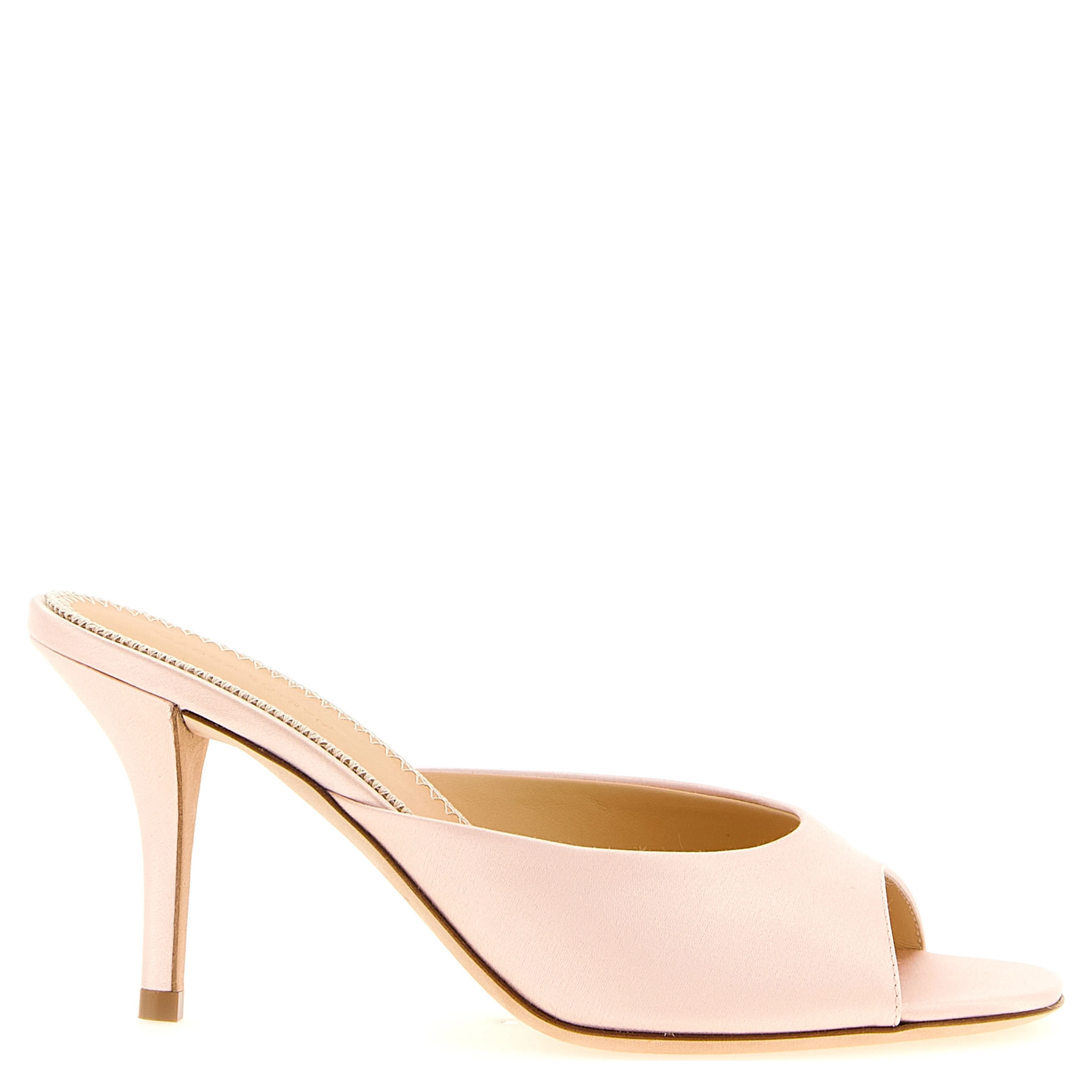 Multicolor Viscose Stiletto Heel Sandals