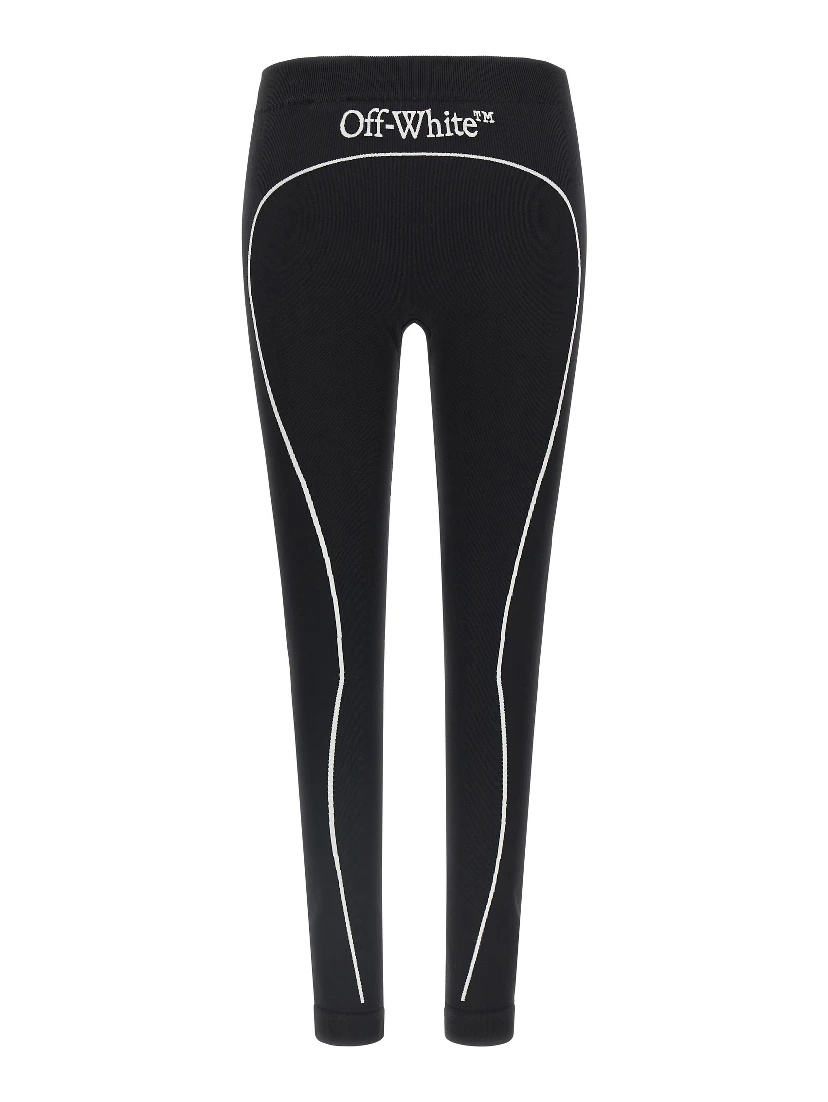 Black Polyamide Leggings