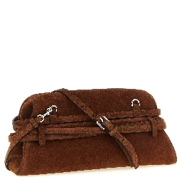Brown Calfskin Clutch Bag