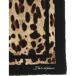 Brown Silk Scarf