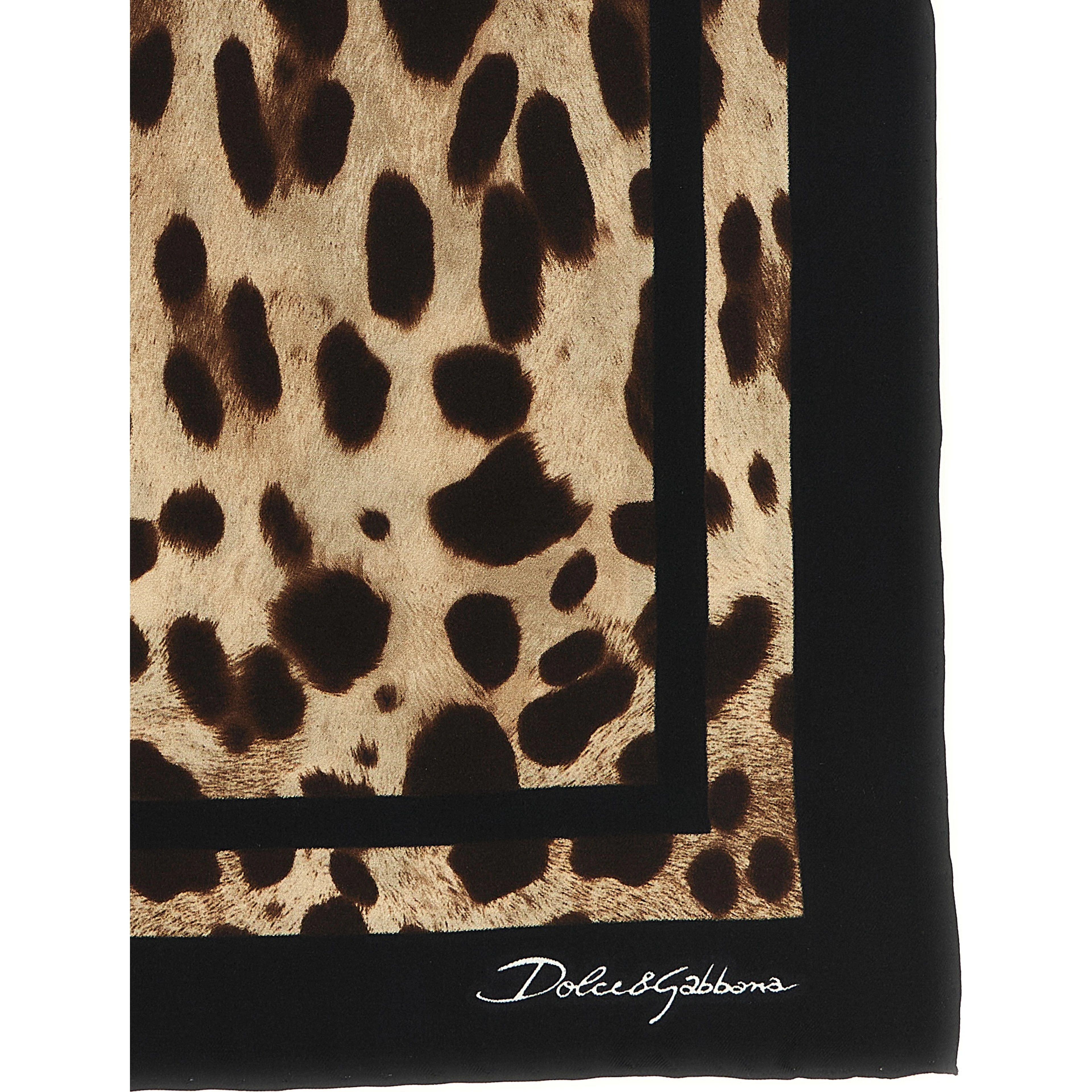 Brown Silk Scarf