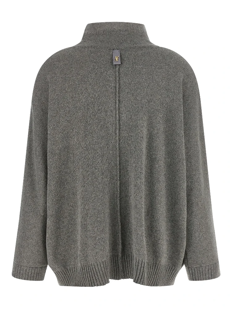 Gray Cashmere Cardigan alternative