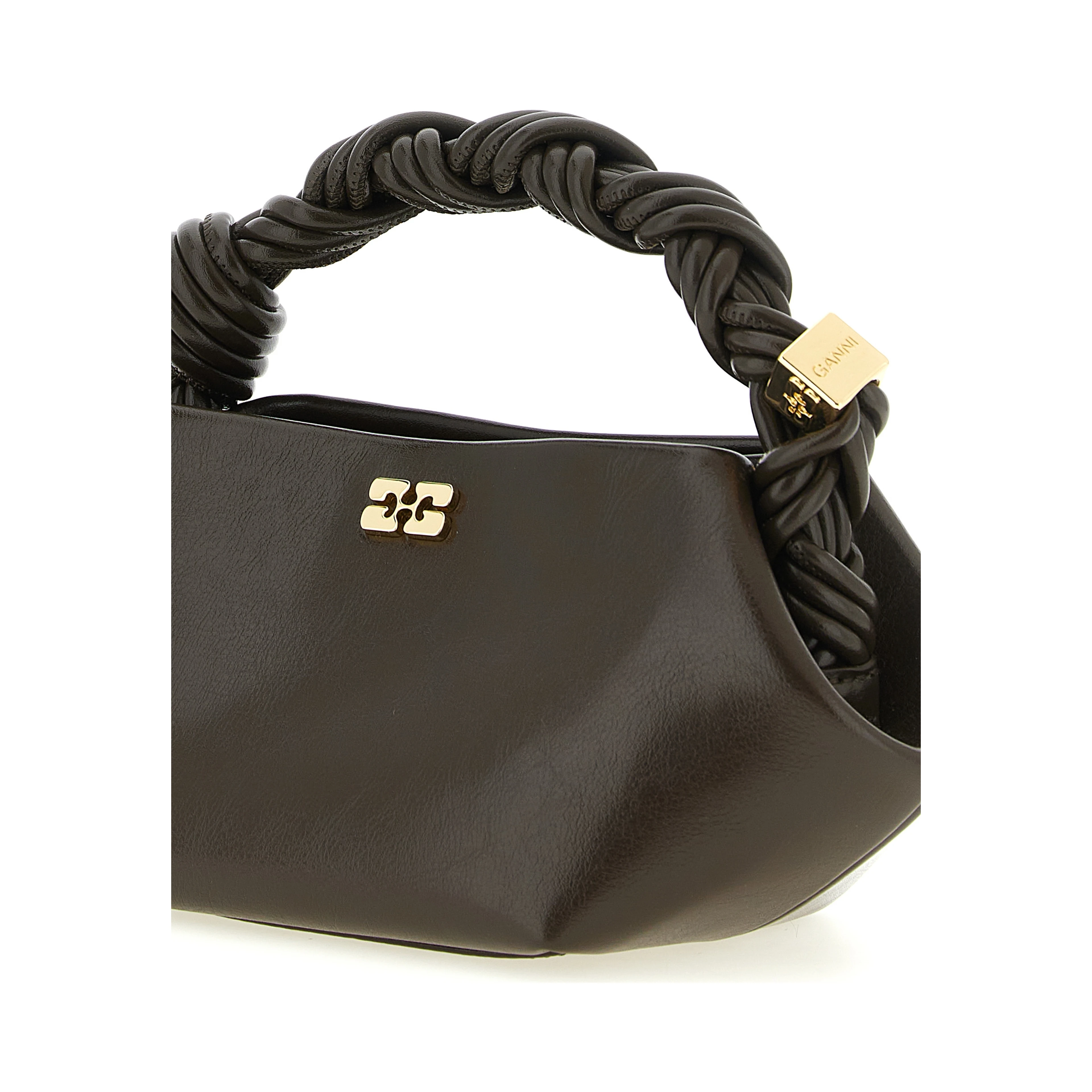 Brown Polyethylene Handbag