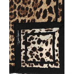 Brown Silk Scarf
