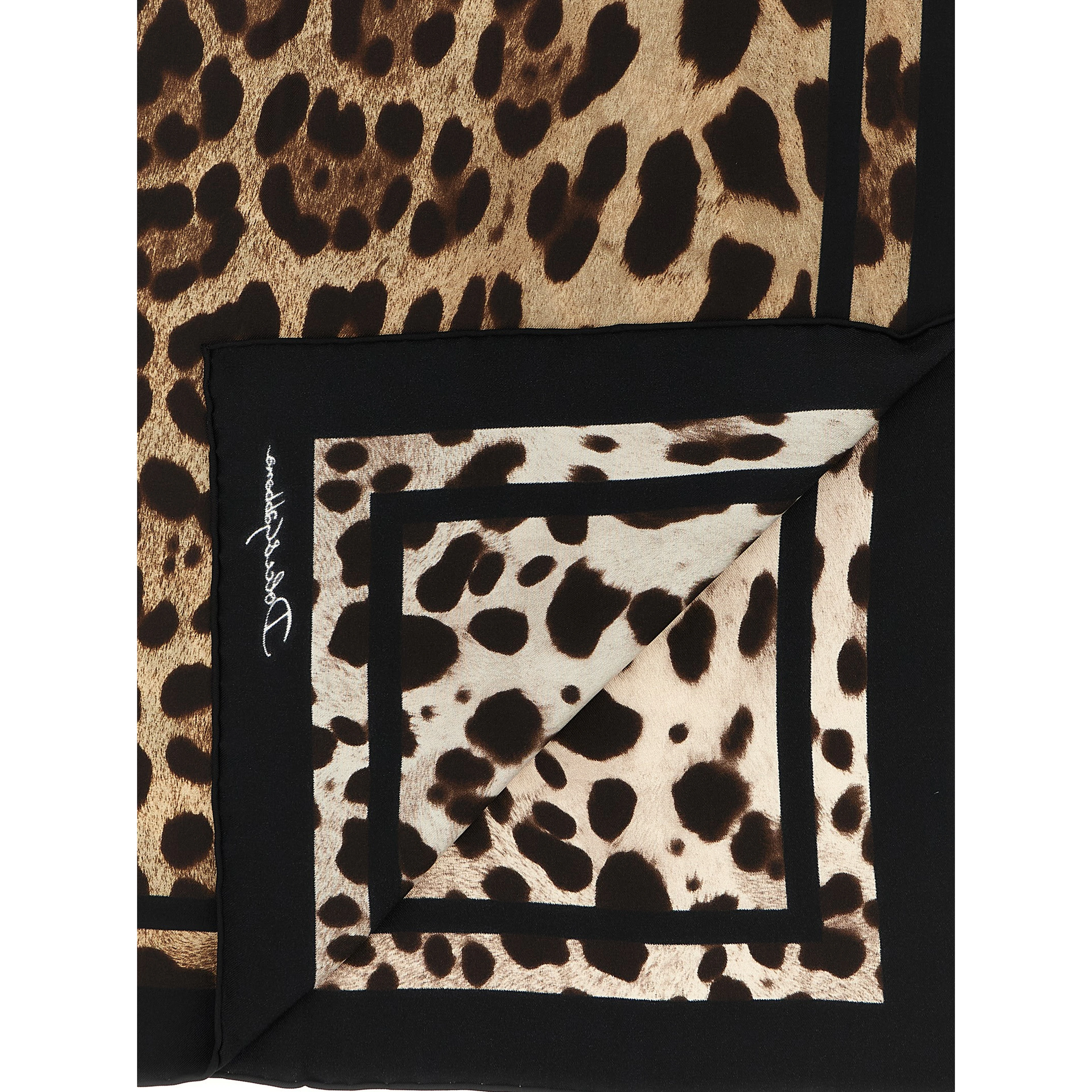 Brown Silk Scarf