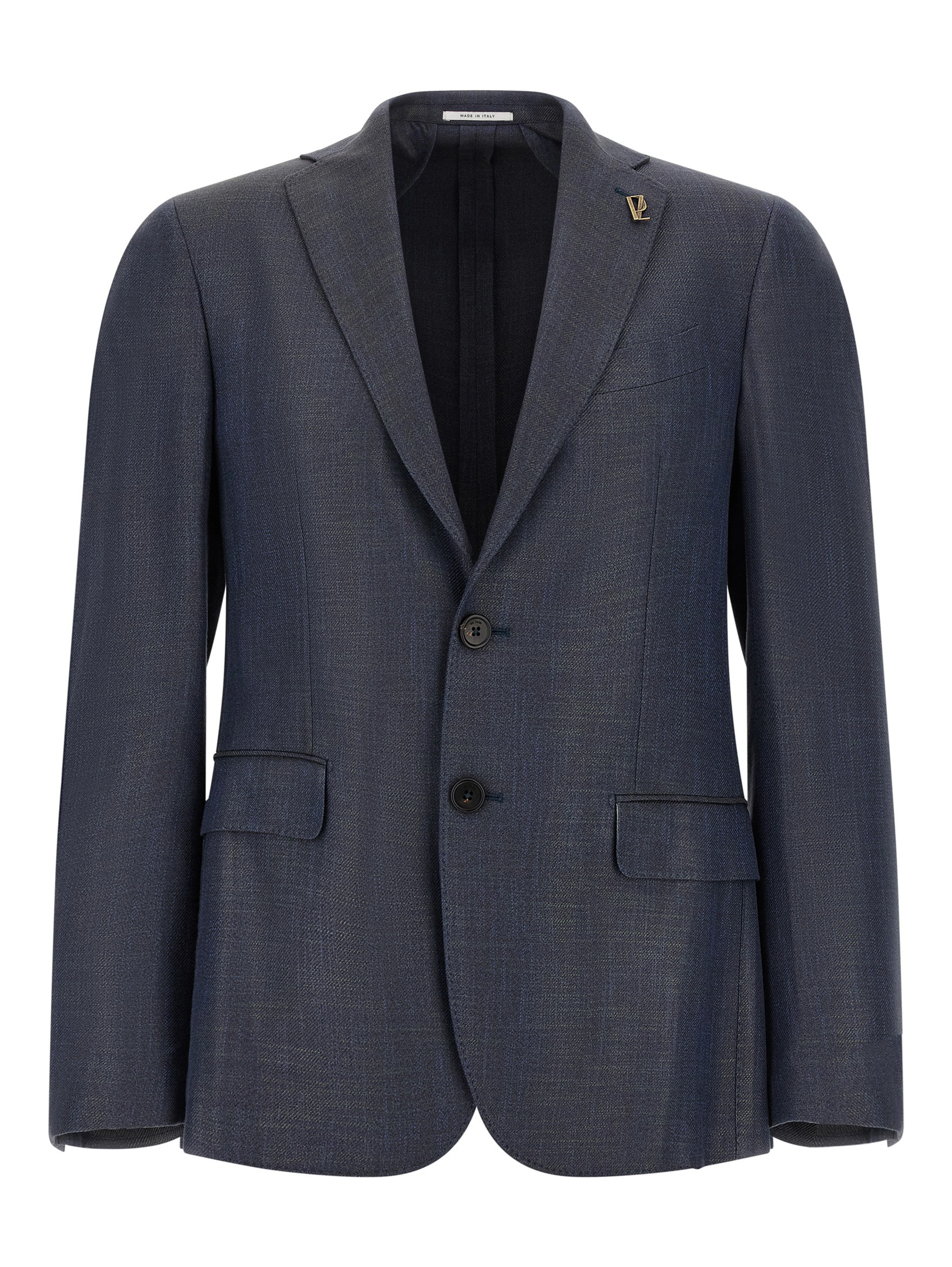 Blue Viscose Blazer