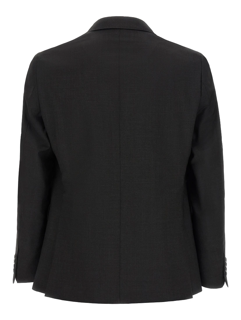 Gray Wool Two-Piece Suit