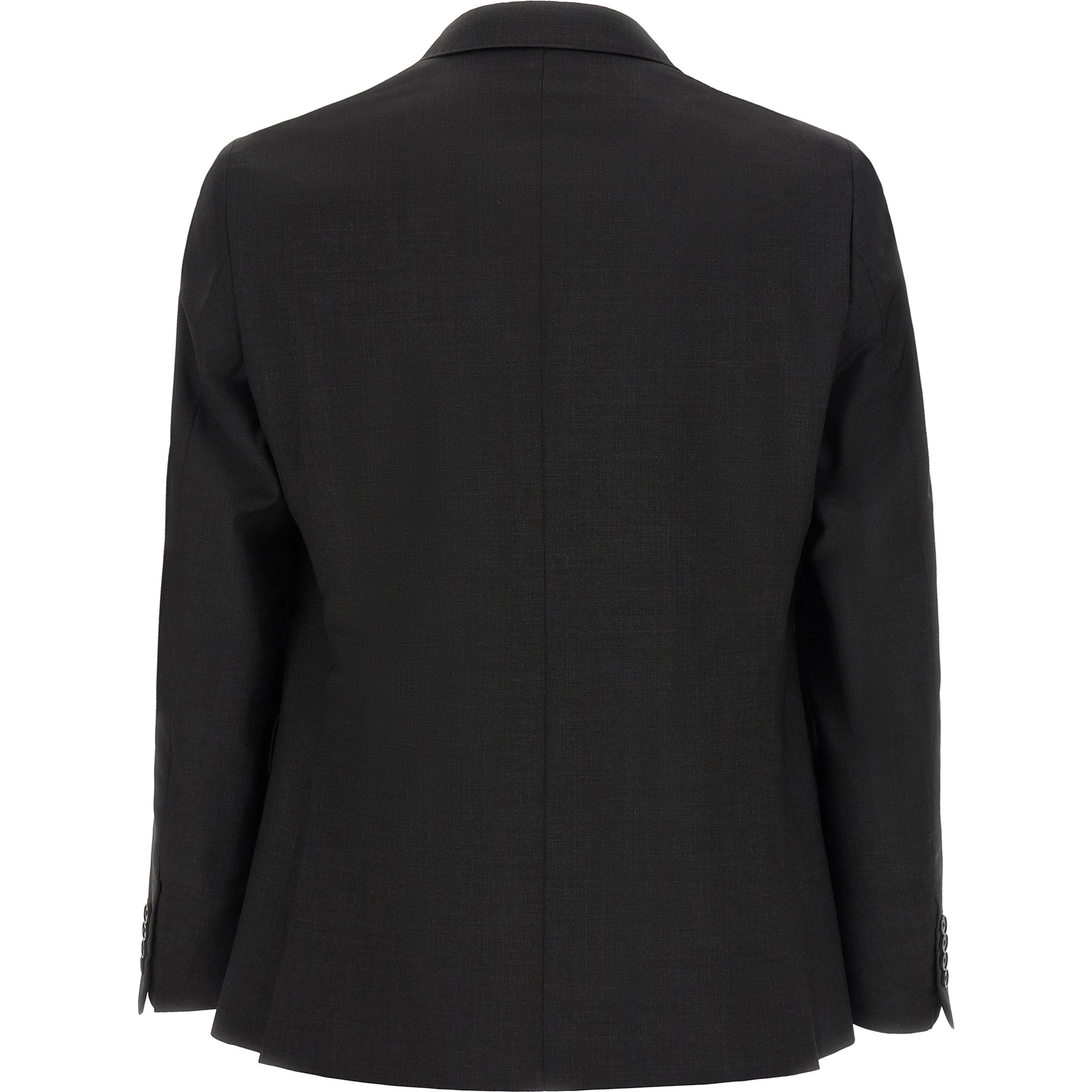 Gray Wool Two-Piece Suit
