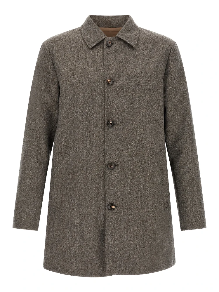 Brown Wool Coat