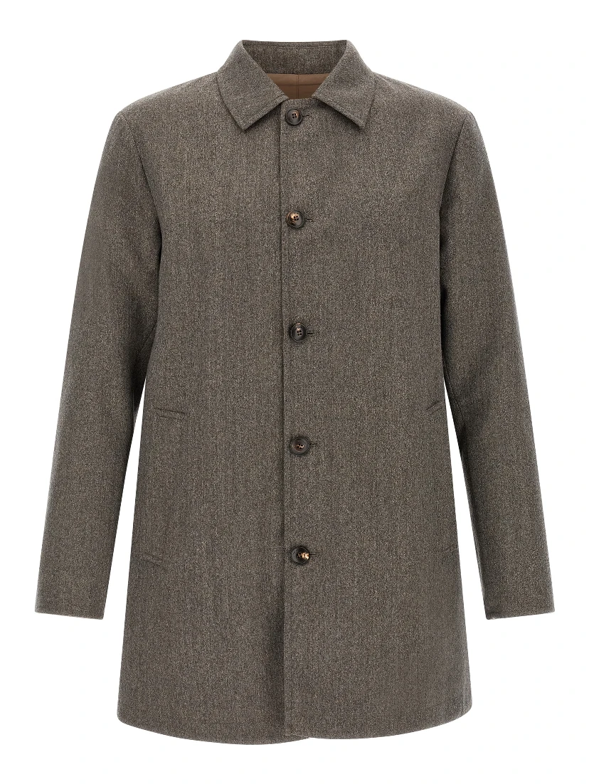 Brown Wool Coat