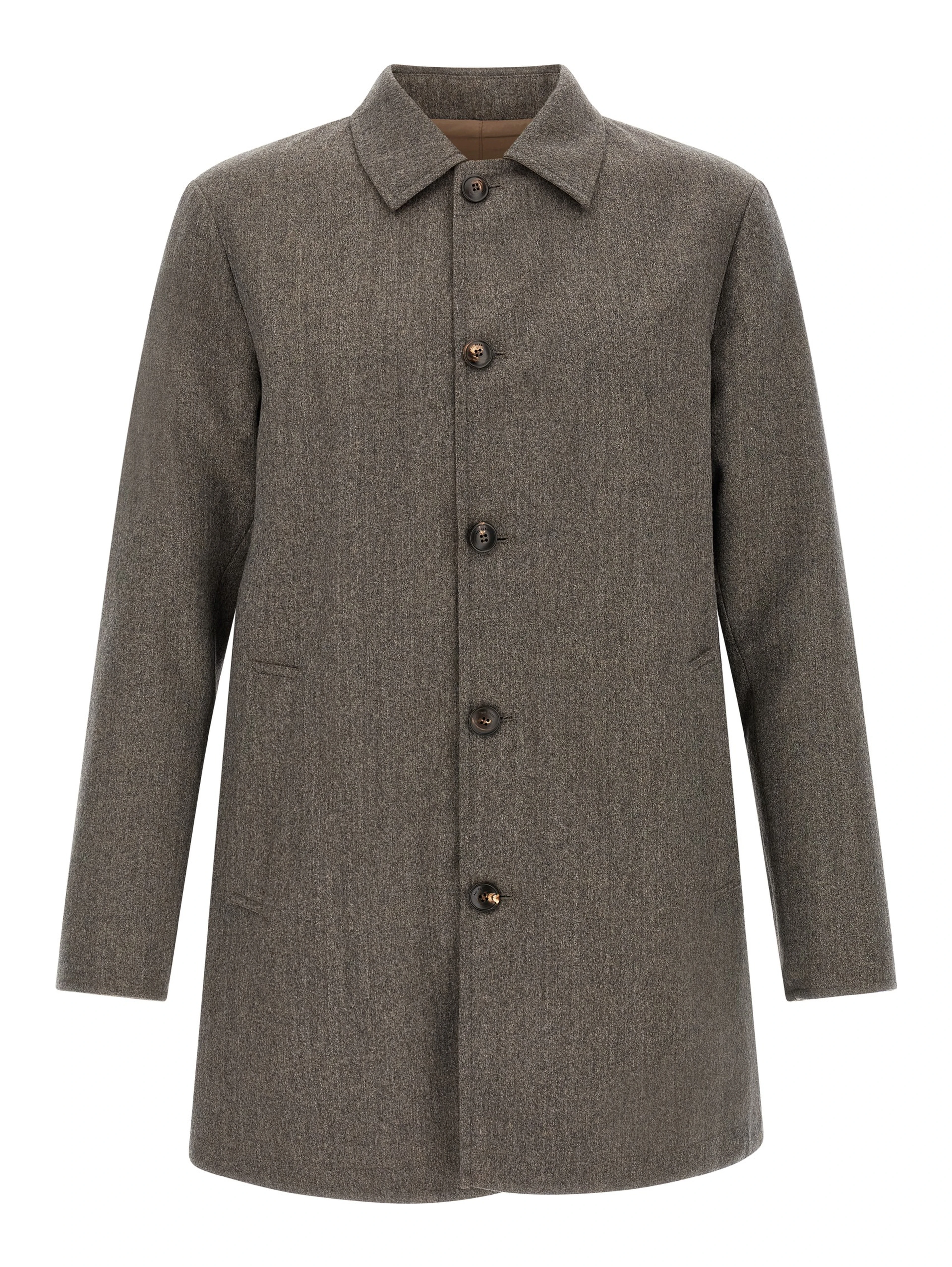 Brown Wool Coat
