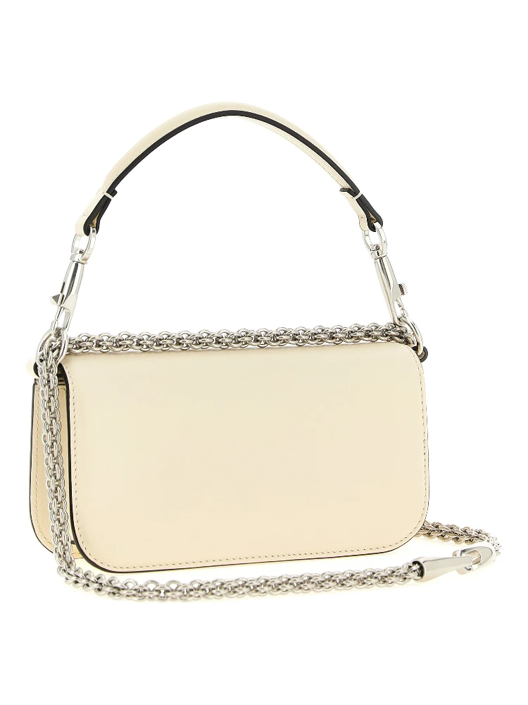 White Calfskin Shoulder Bag alternative