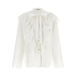 White Cotton Blouse
