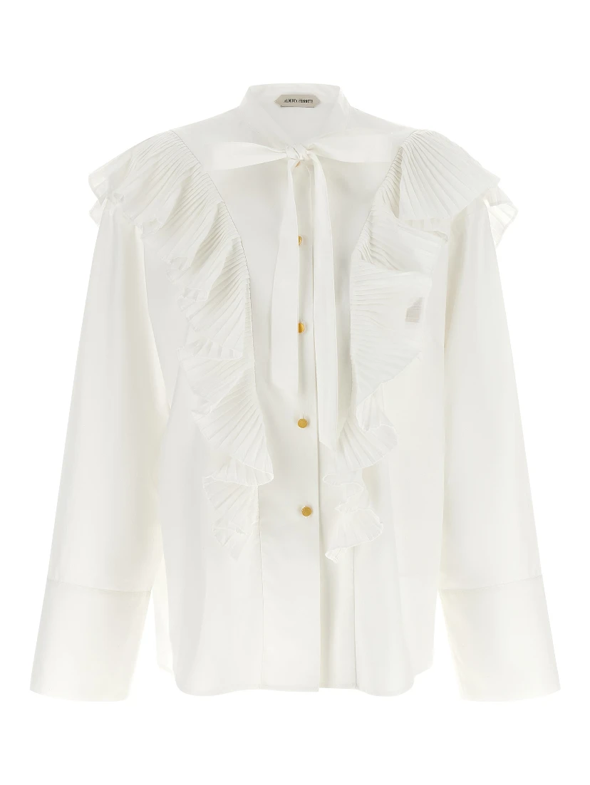 White Cotton Blouse
