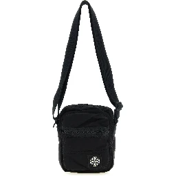 Black Polyamide Crossbody Bag