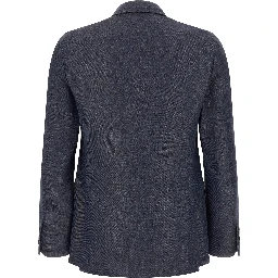 Blue Viscose Blazer