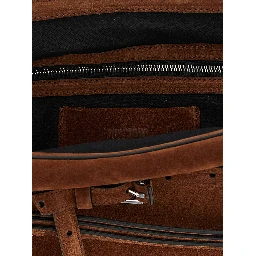 Brown Calfskin Clutch Bag