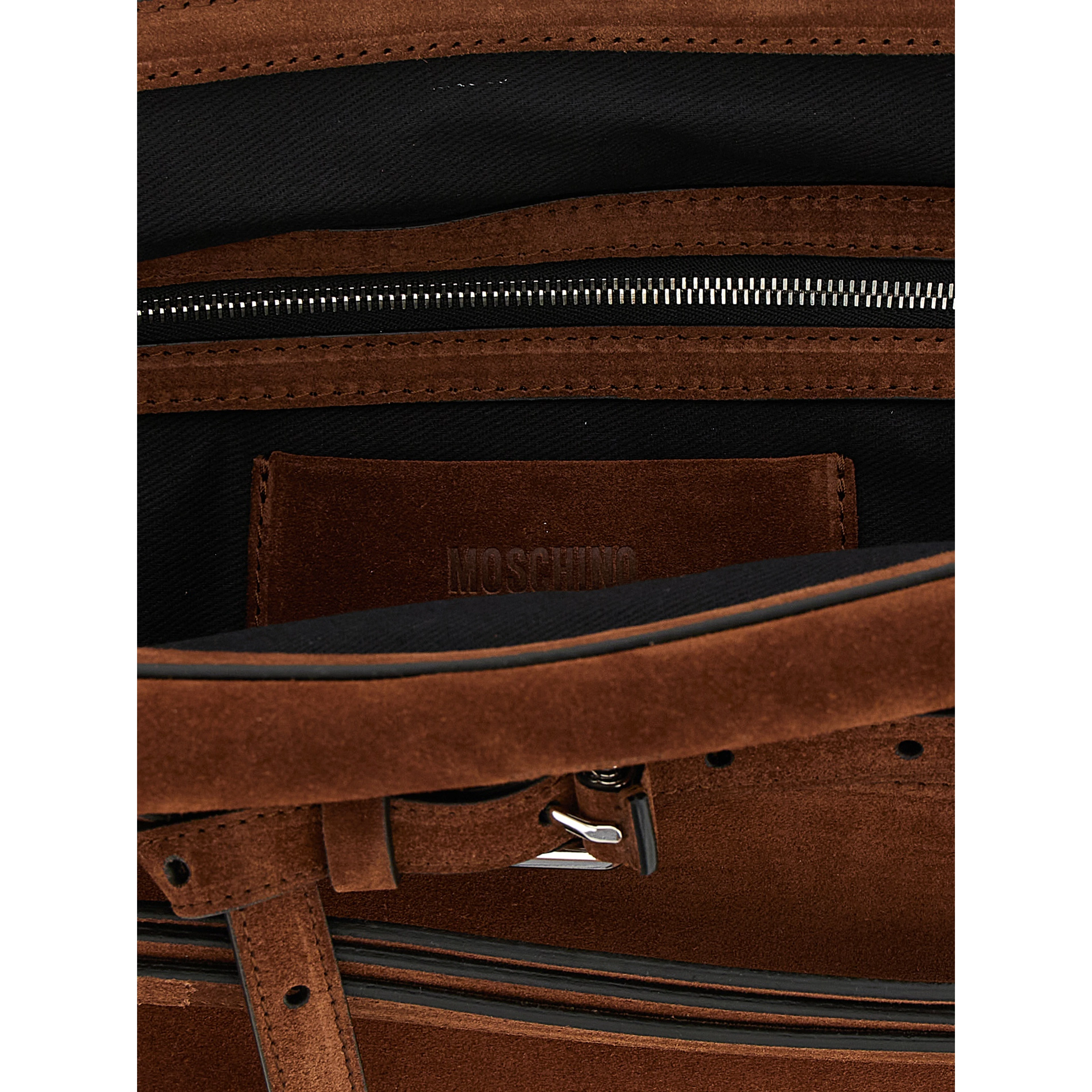 Brown Calfskin Clutch Bag