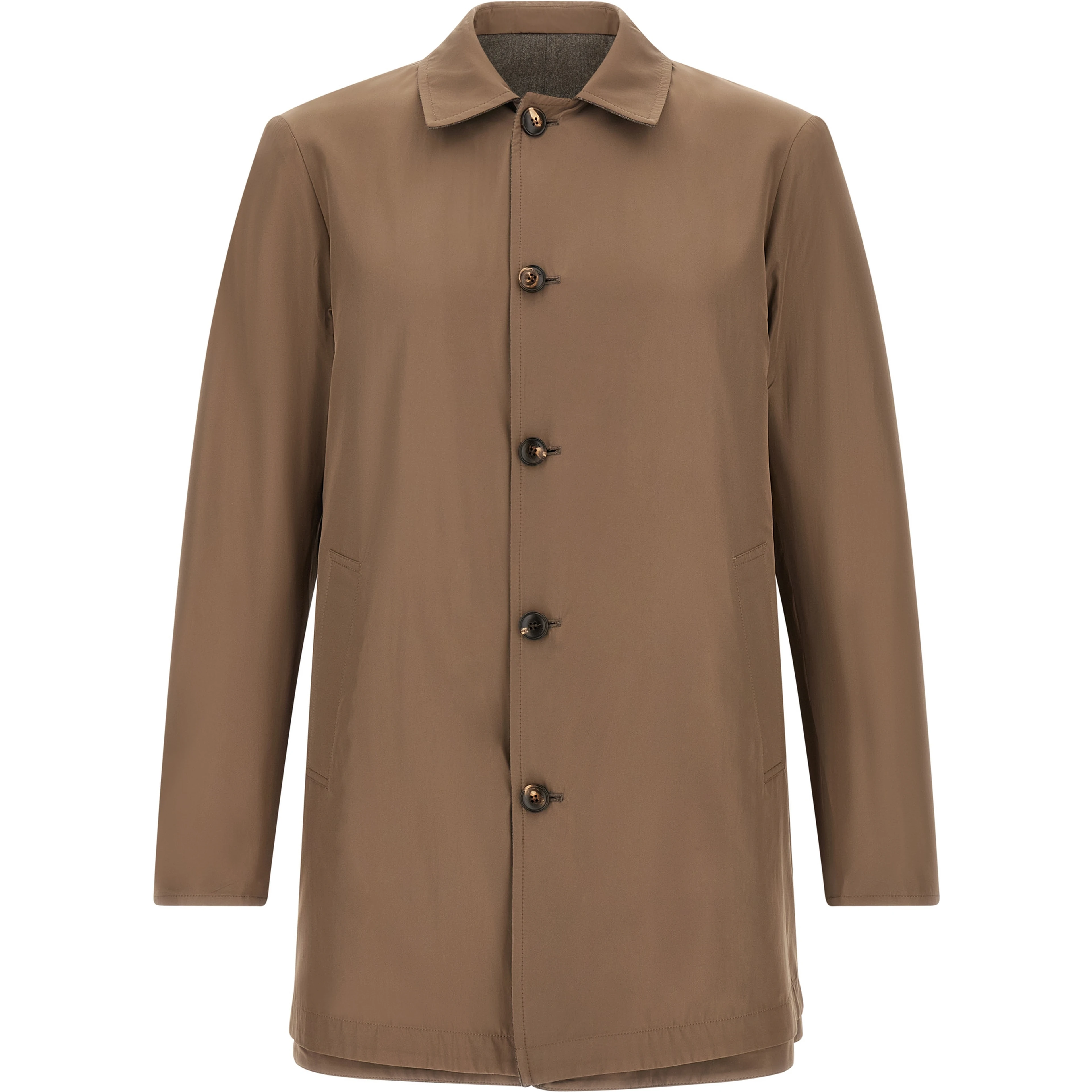 Brown Wool Coat
