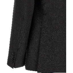 Gray Wool Two-Piece Suit