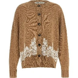 Brown Cashmere Cardigan