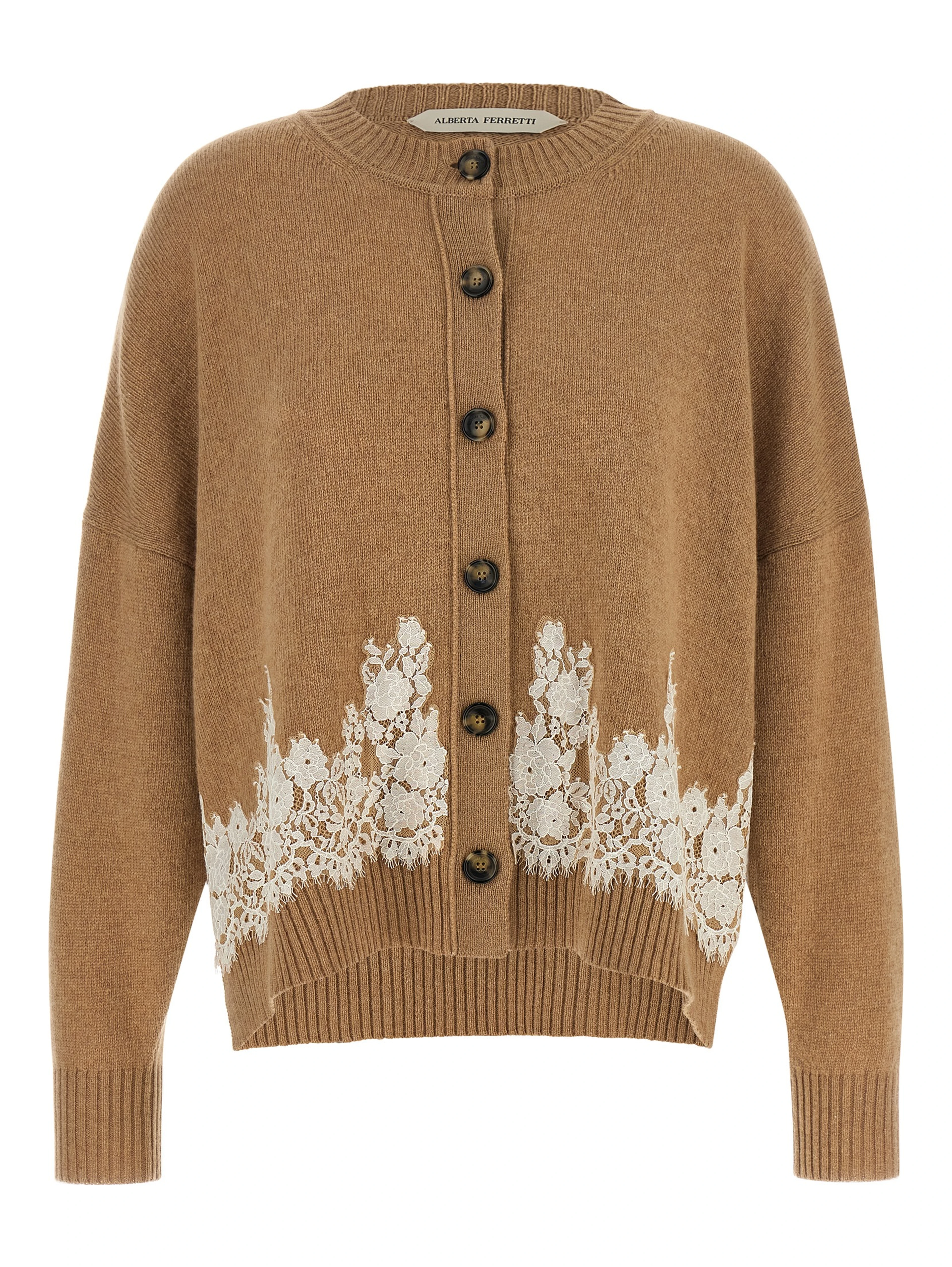 Brown Cashmere Cardigan
