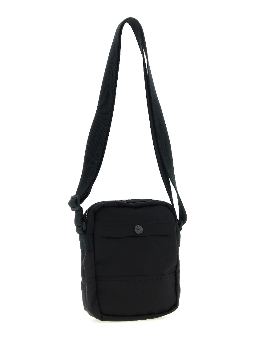 Black Polyamide Crossbody Bag