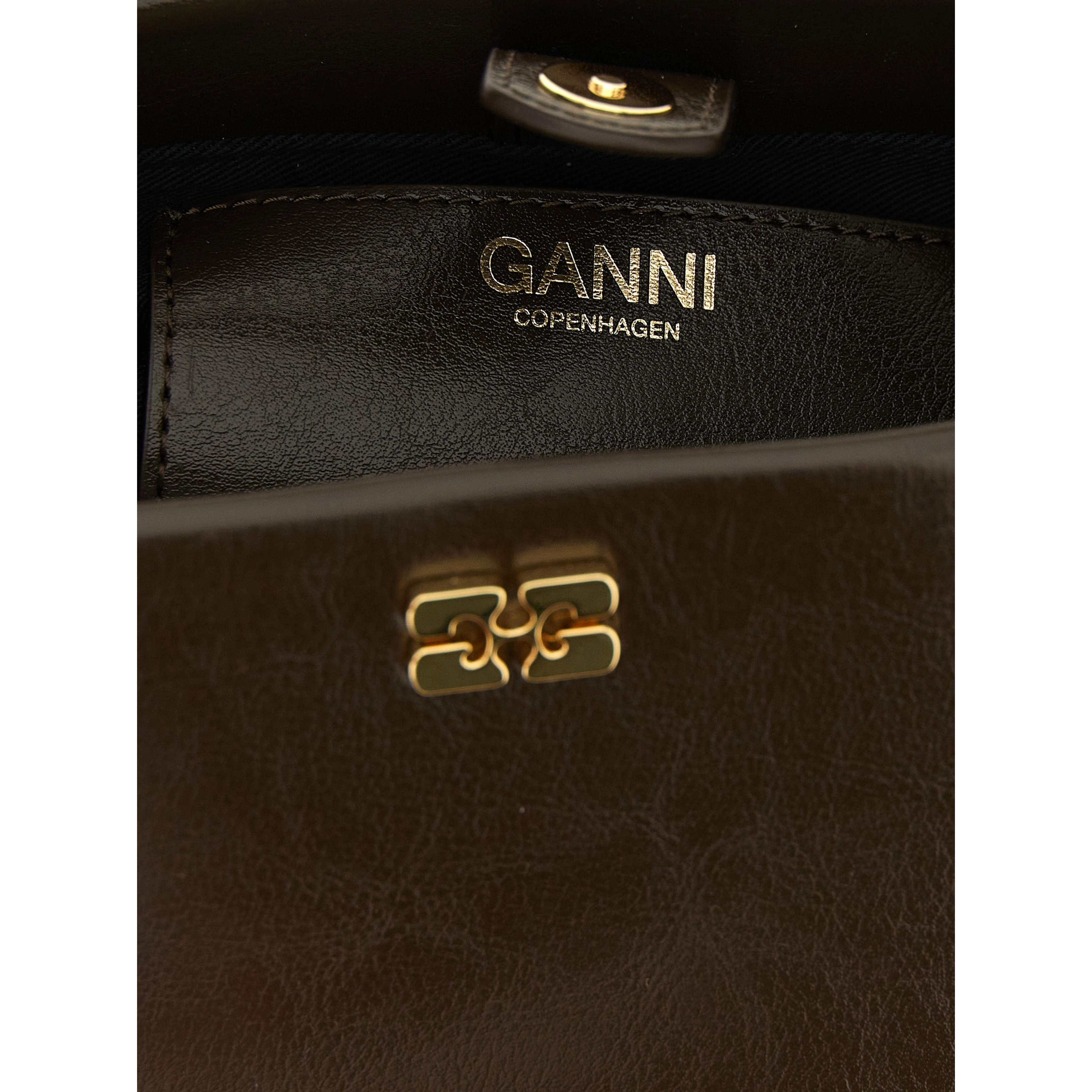 Brown Polyethylene Handbag