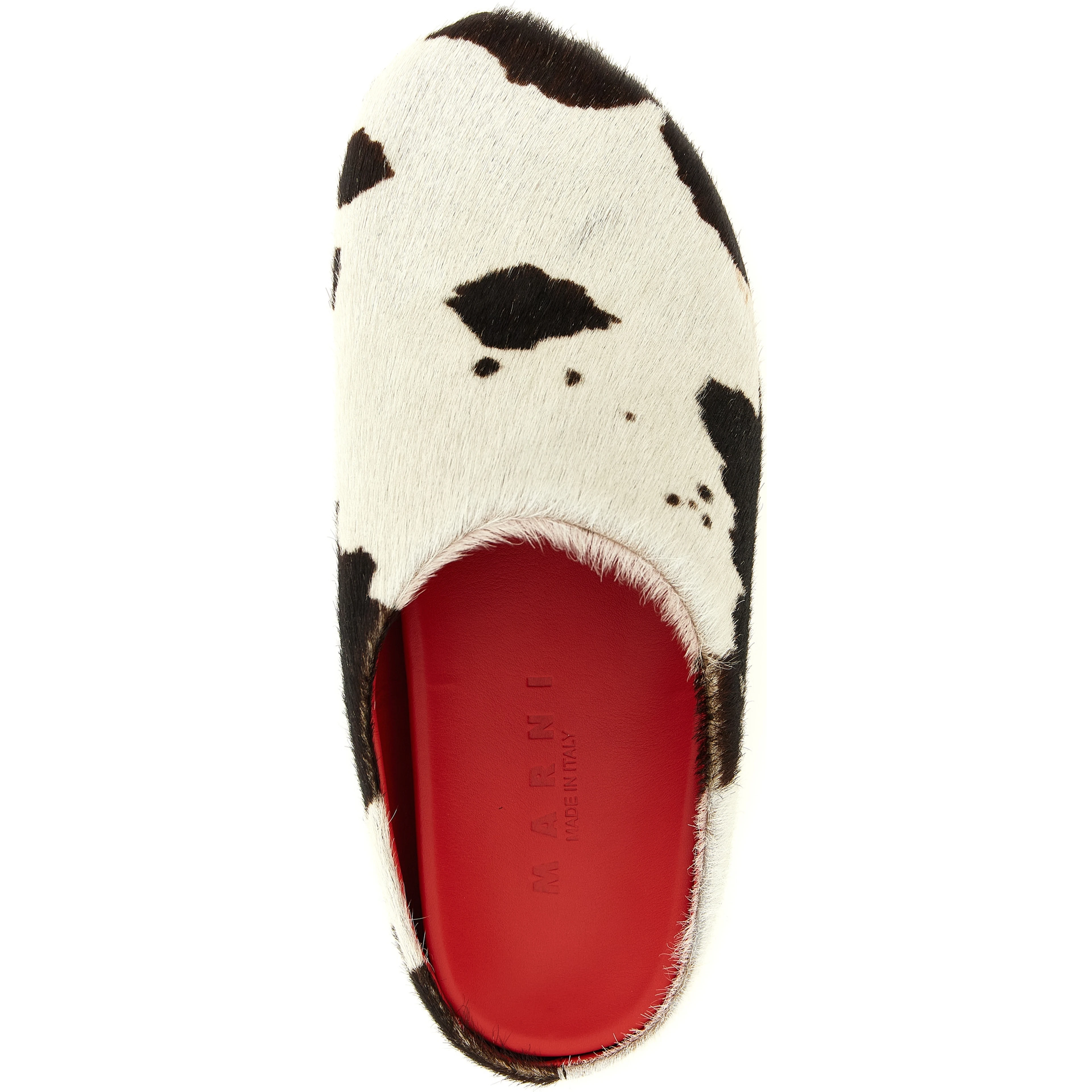 Multicolor Calfskin Clogs