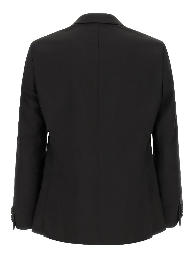 Black Wool Two-Piece Suit alternative