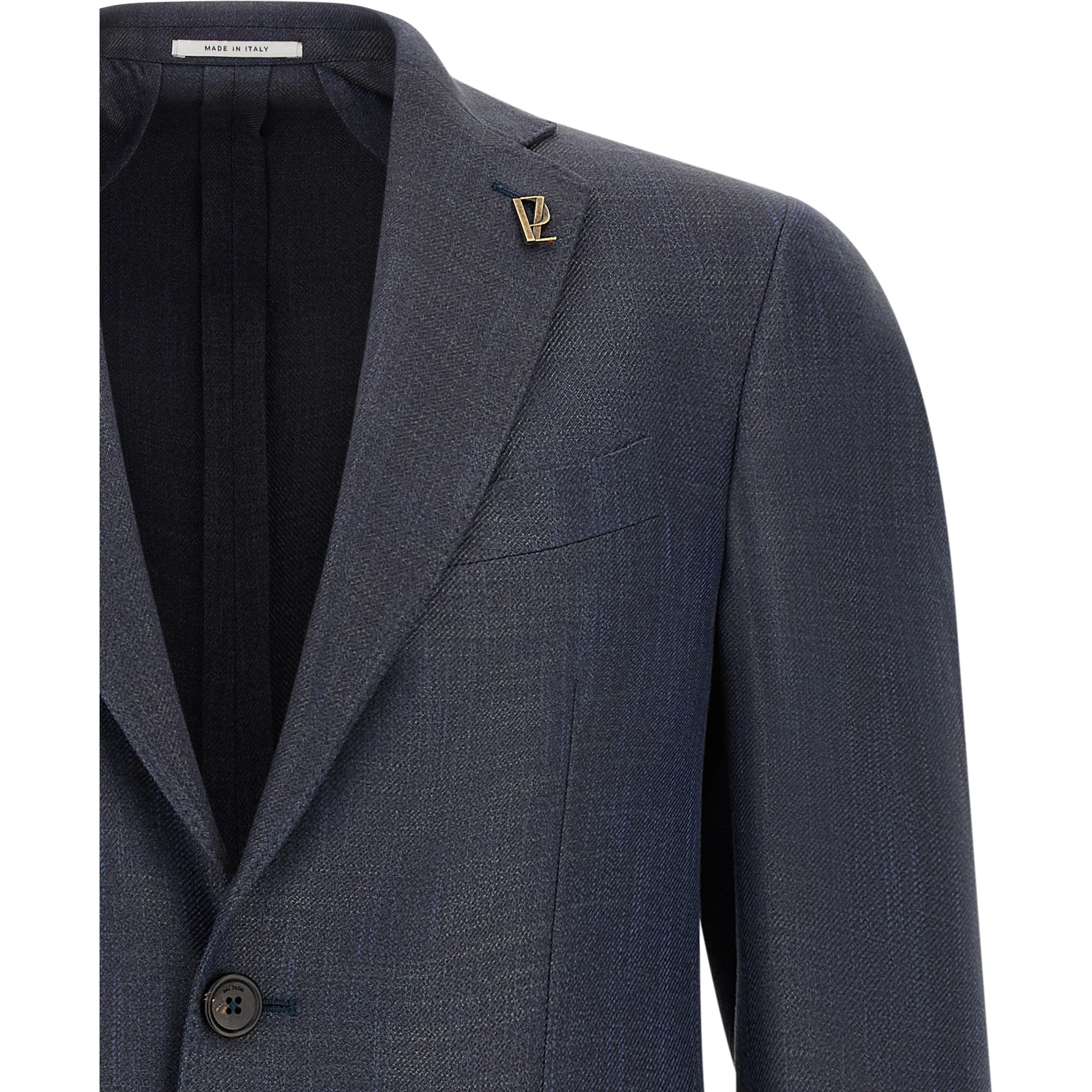Blue Viscose Blazer