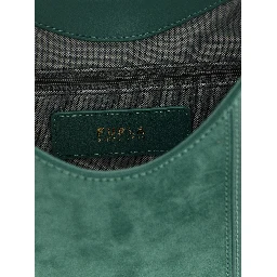 Bicolor Calfskin Shoulder Bag