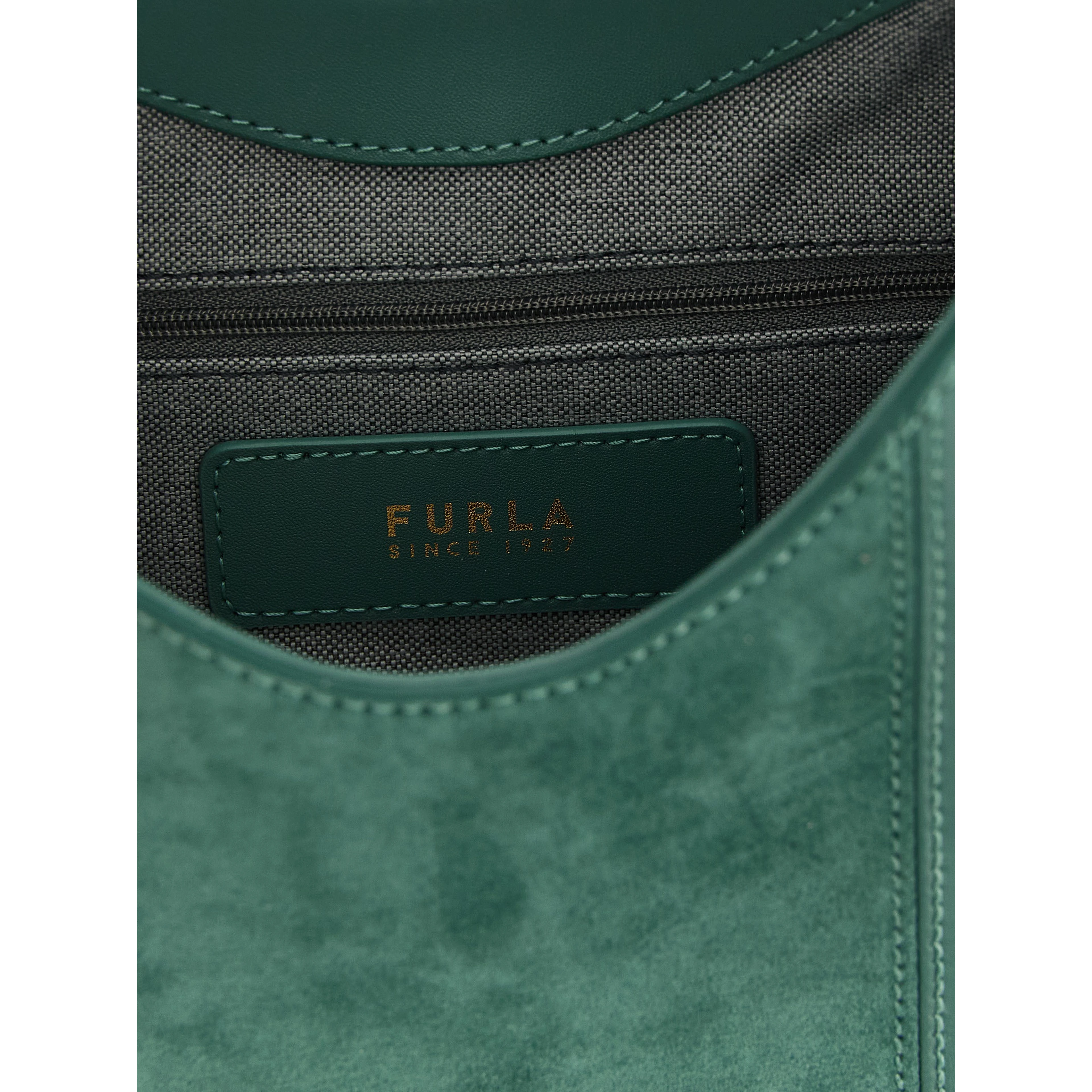 Bicolor Calfskin Shoulder Bag