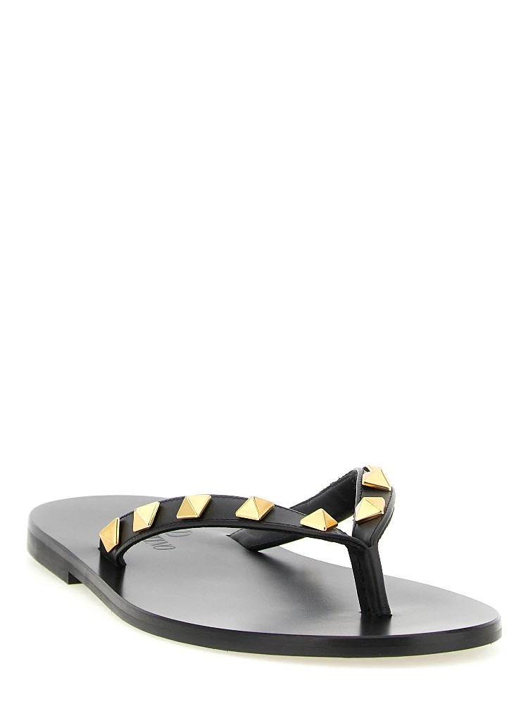 Black Calfskin Slides alternative