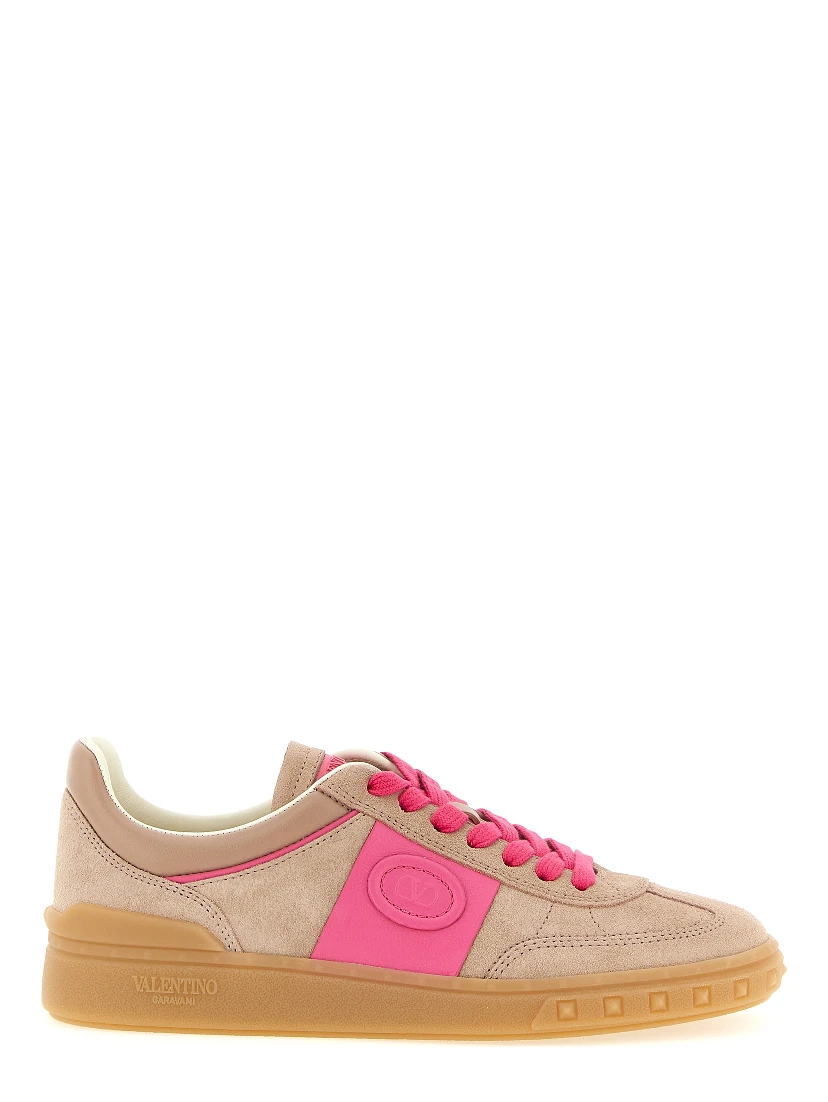 Multicolor Calfskin Low Top Sneakers