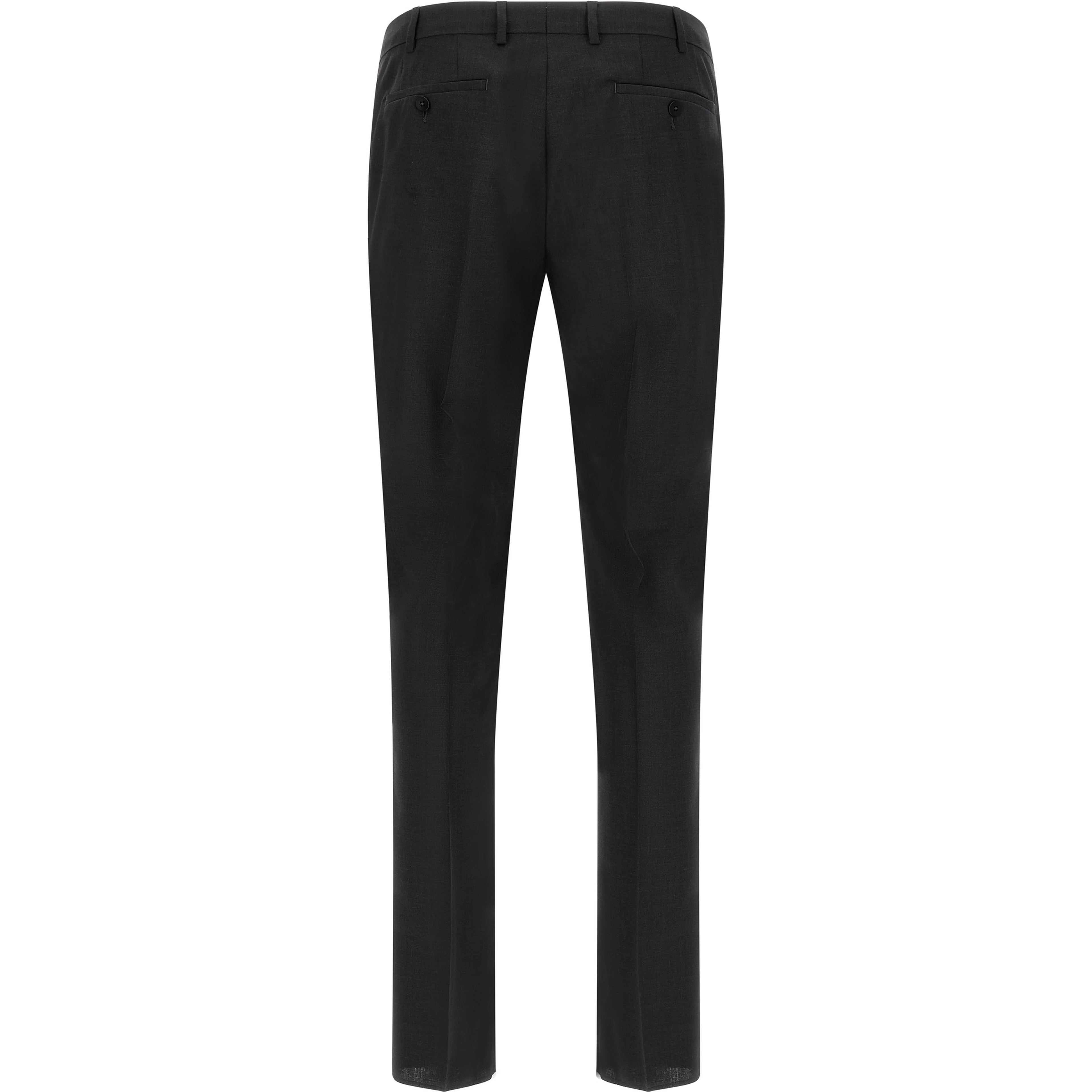 Gray Wool Two-Piece Suit