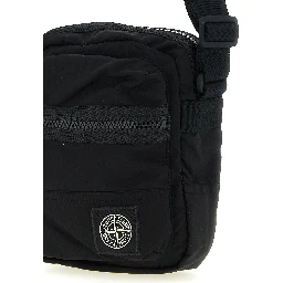 Black Polyamide Crossbody Bag
