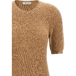 Brown Cashmere Midi Dress