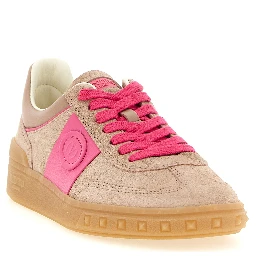 Multicolor Calfskin Low Top Sneakers