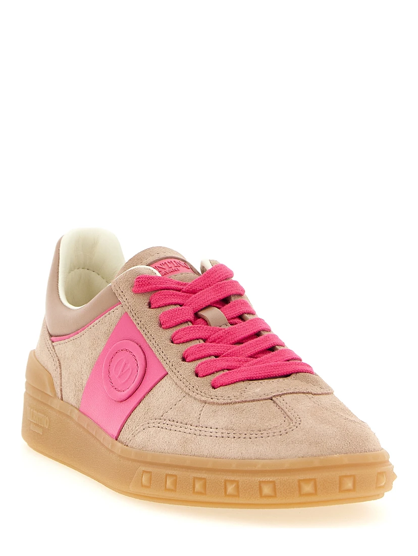 Multicolor Calfskin Low Top Sneakers