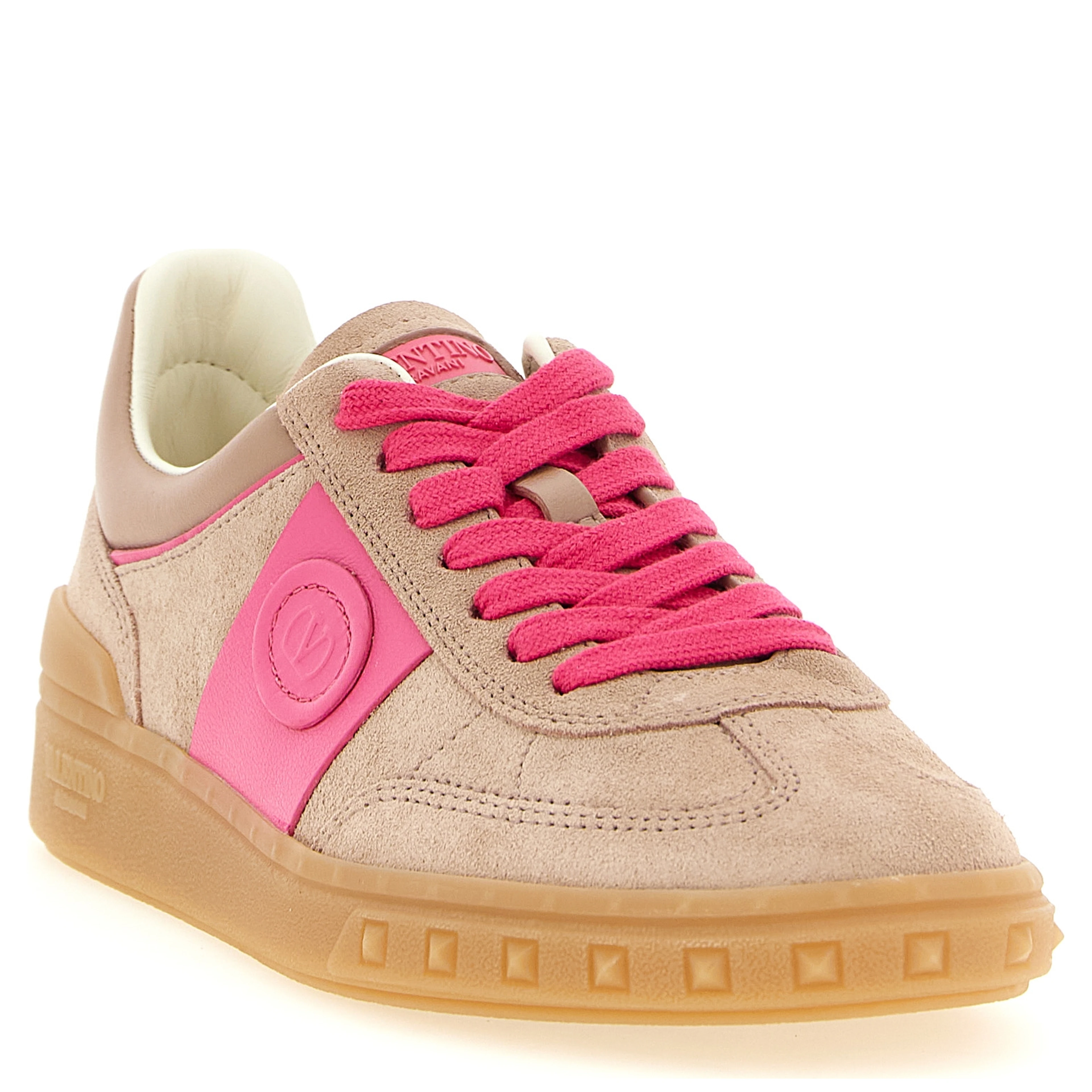 Multicolor Calfskin Low Top Sneakers