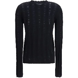 Black Wool Oves Aries Cardigan