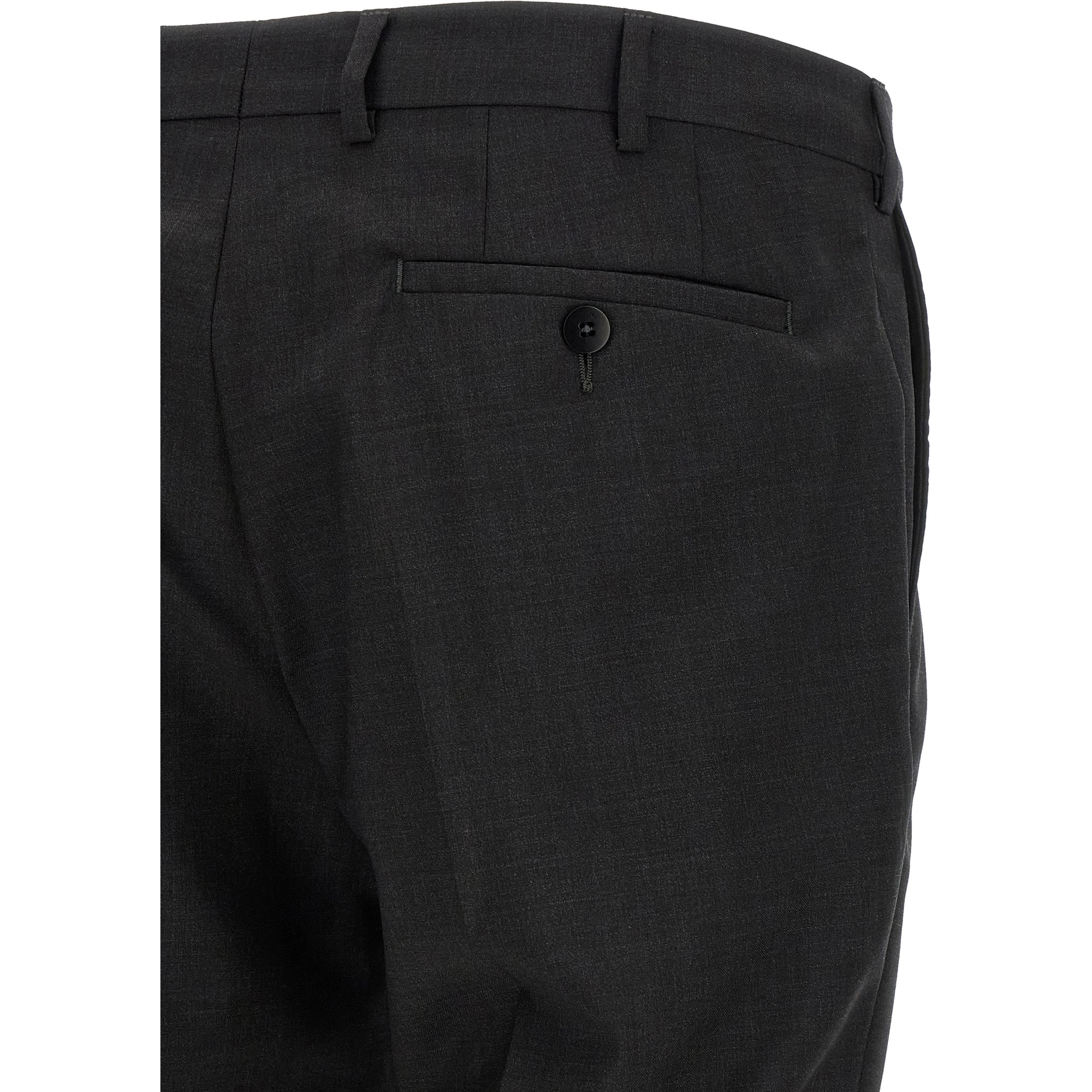 Gray Wool Two-Piece Suit