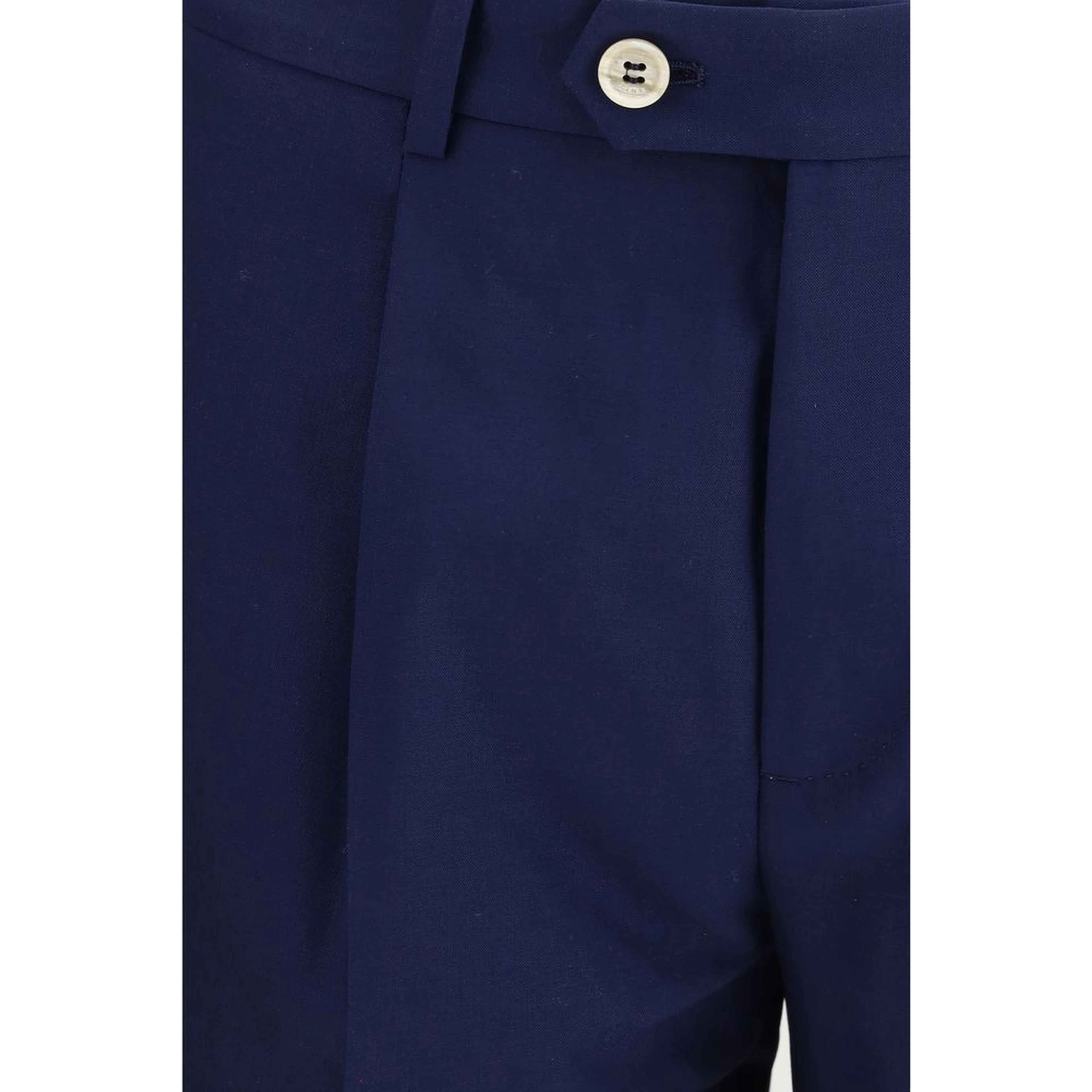 Blue Wool Oves Aries Two-Piece Suit