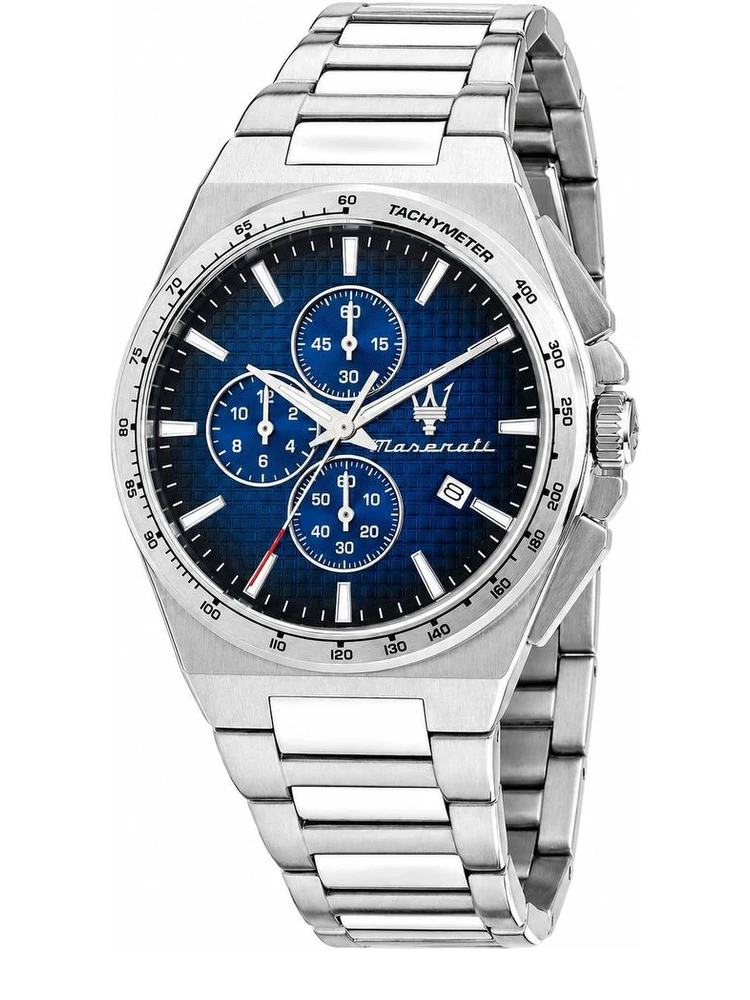 Gray Stainless Steel Dress Watch