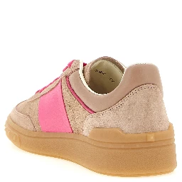 Multicolor Calfskin Low Top Sneakers
