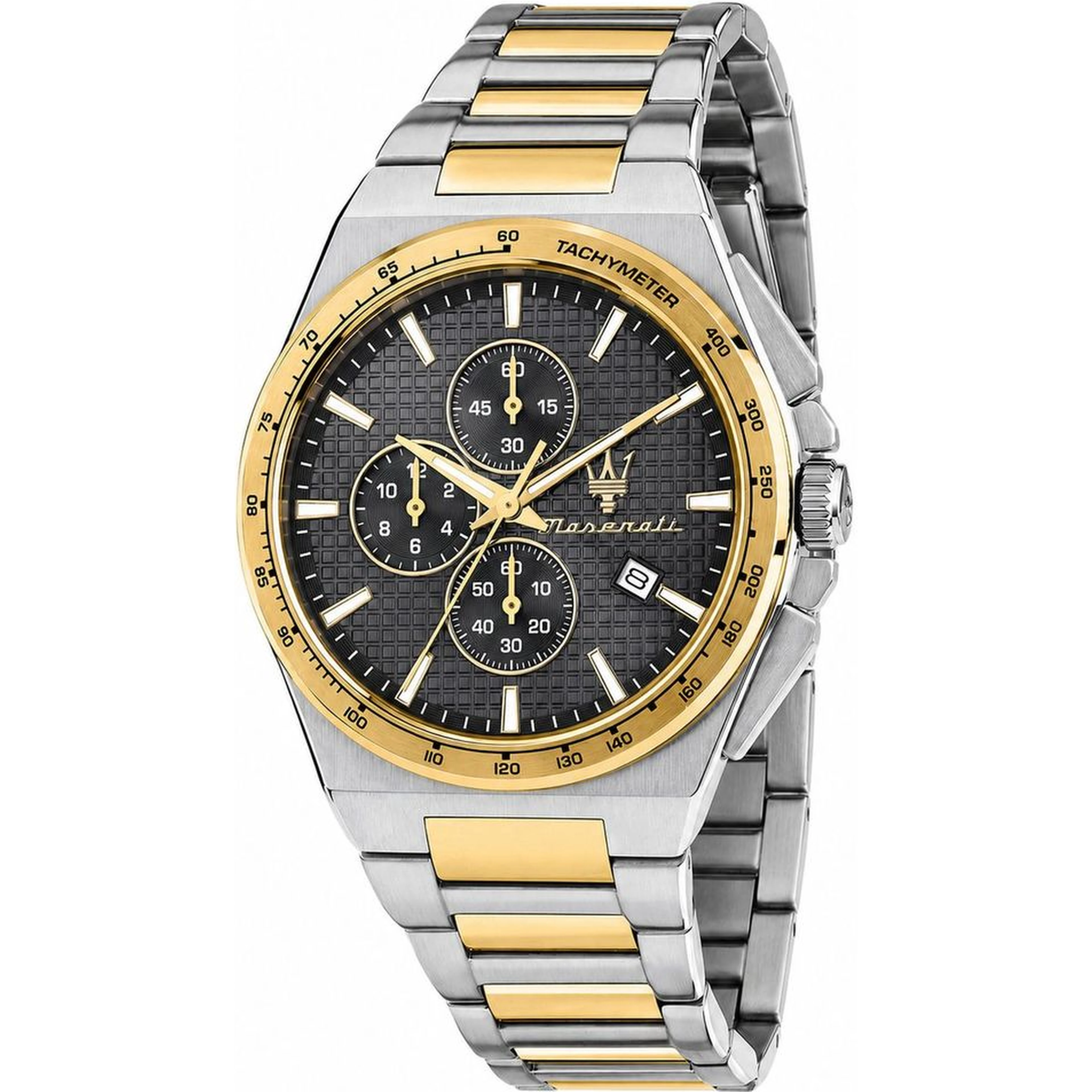 Gray Stainless Steel Dress Watch