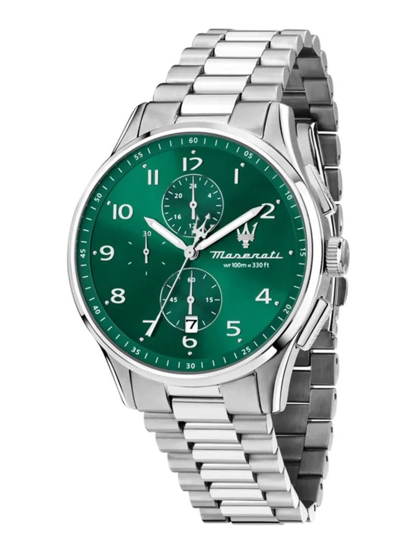 Gray Stainless Steel Dress Watch