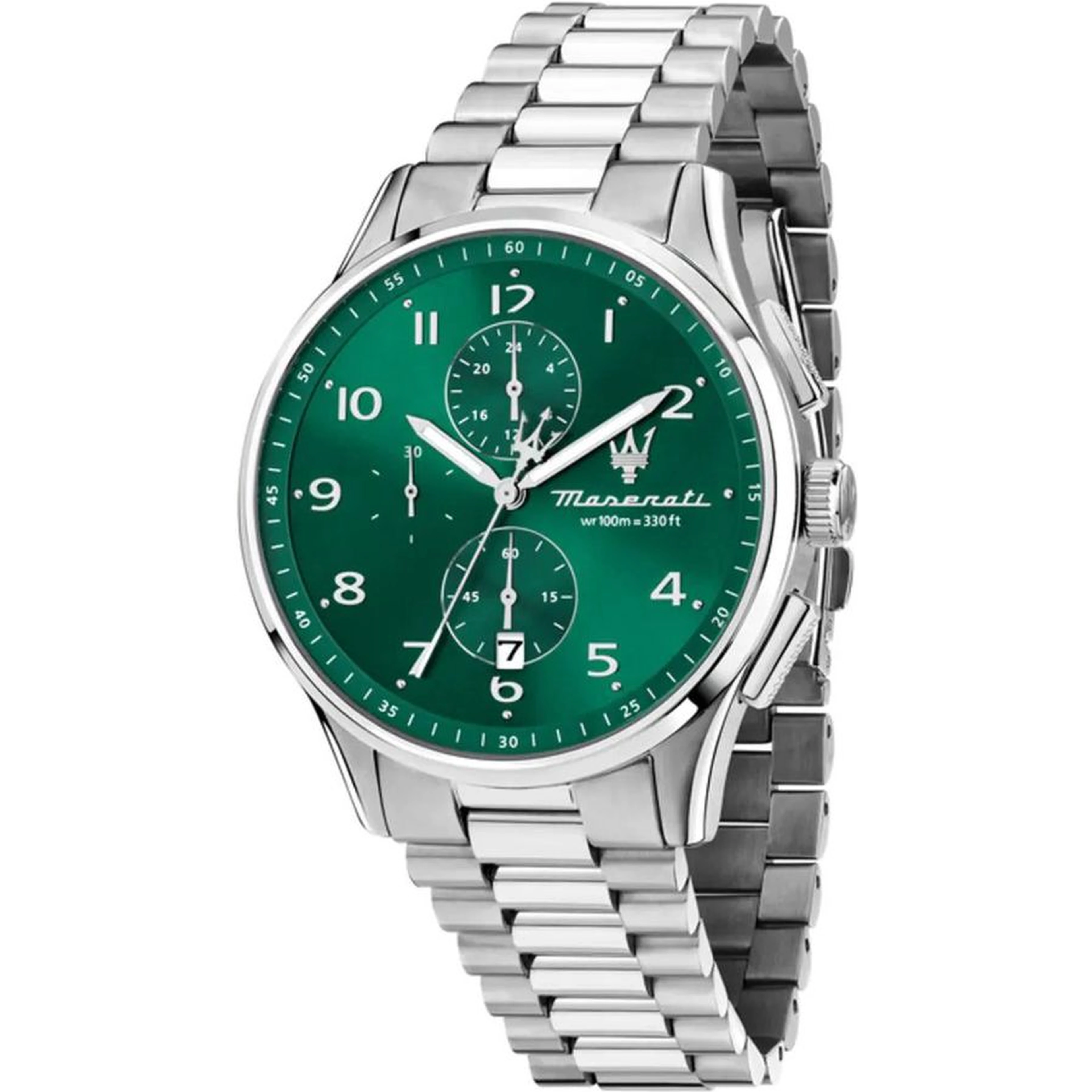 Gray Stainless Steel Dress Watch