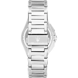 Gray Stainless Steel Dress Watch